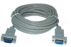 5m RS232 Verlängerung (Buchse/Stecker) serielles Kabel 
