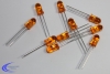 10 Stück LEDs TOSHIBA TLO181P, 5 mm, orange, 150 mcd 