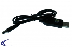USB 2.0 auf DC Hohlstecker(5,5x2x1mm) mit 9V step up Wandler 