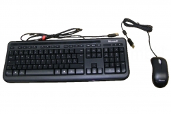 MS Wired Desktop 400 for Business USB black Tastatur + Maus Set 