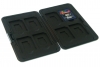 Aluminium Aufbewahrungsbox für 8 Speicherkarten SD + Micro SD 