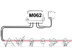 Kemo M062 Mini Weidezaun Hochspannungsgenerator 