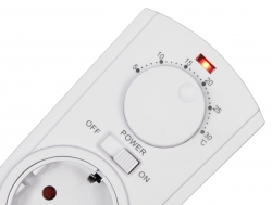 Steckdosen Thermostat mit Kabelfühler 